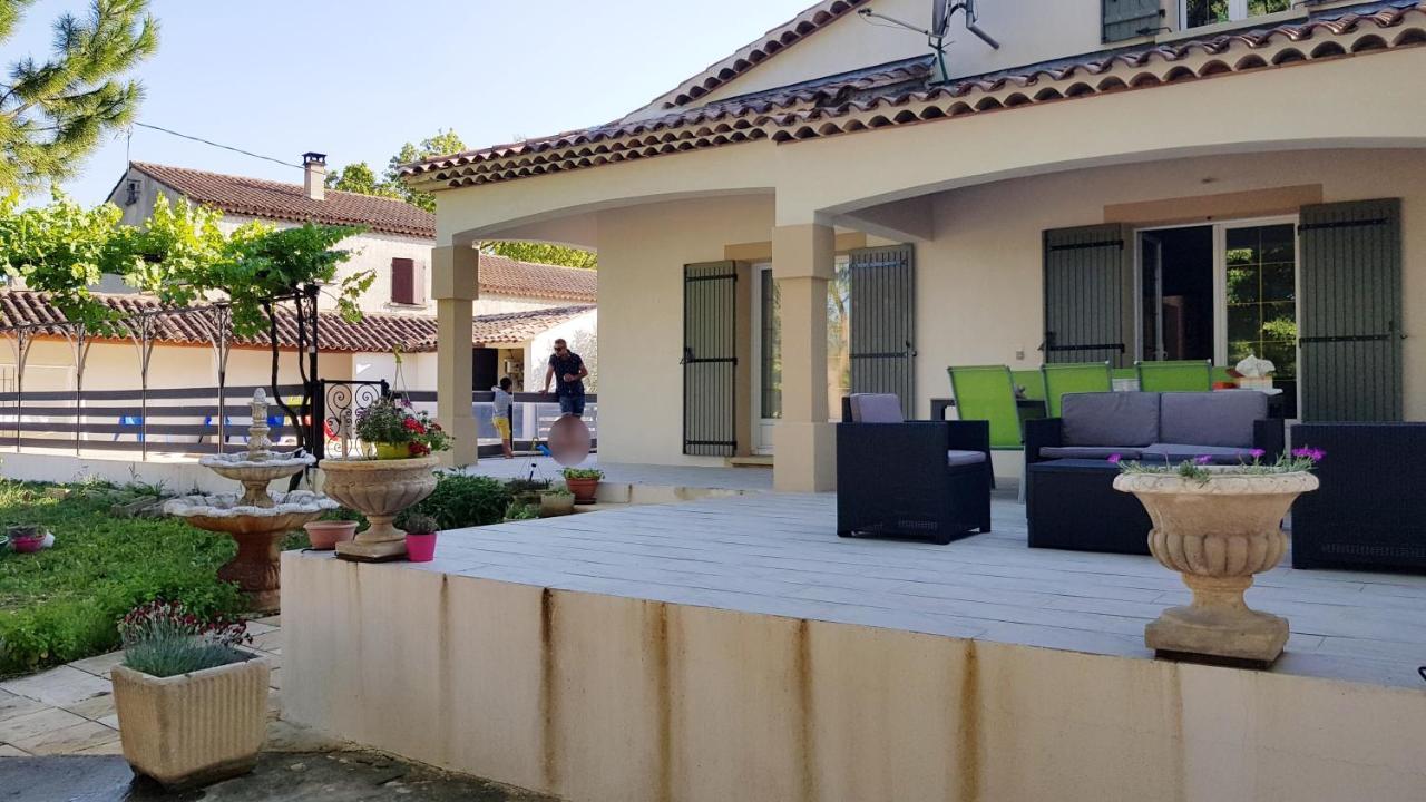 Charmante Maison Climatisee Vedene - Avignon Avec Piscine Εξωτερικό φωτογραφία